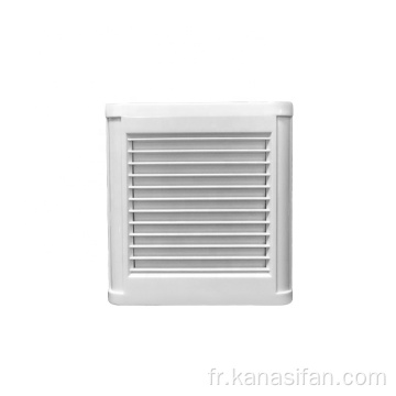 Ventilateur de ventilation en plastique de toilette de mur de fenêtre de salle de bains à la maison